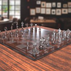 Glass Chess Set | Breanna Dotson '20